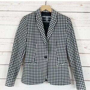 Hipchik Couture | Checkered Plaid real  Glitter Blazer